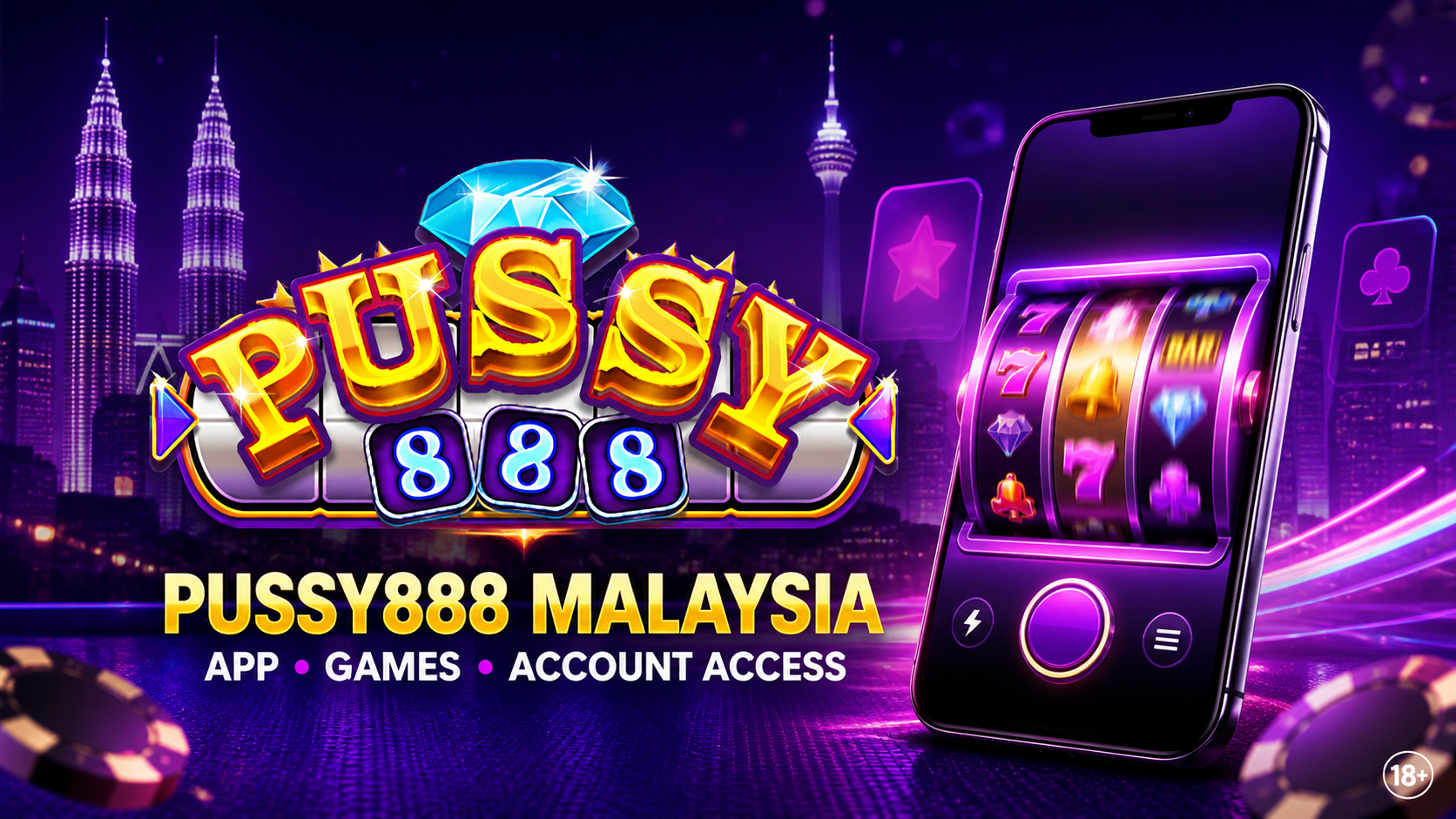 PUSSY888 Malaysia app, games and account access